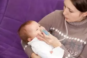 bebeklerde burun tıkanıklığı
